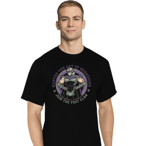 Daily_Deal_Shirts T-Shirts, Tall / Large / Black Join The Foot Clan