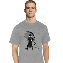 Load image into Gallery viewer, Daily_Deal_Shirts T-Shirts, Tall / Large / Sports Grey Spooky Girl
