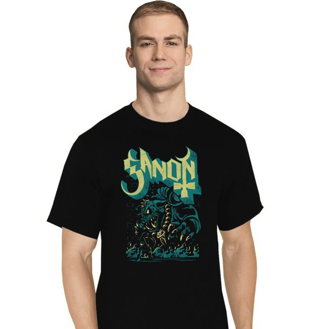 Secret_Shirts T-Shirts, Tall / Large / Black Monster Prince of Darkness