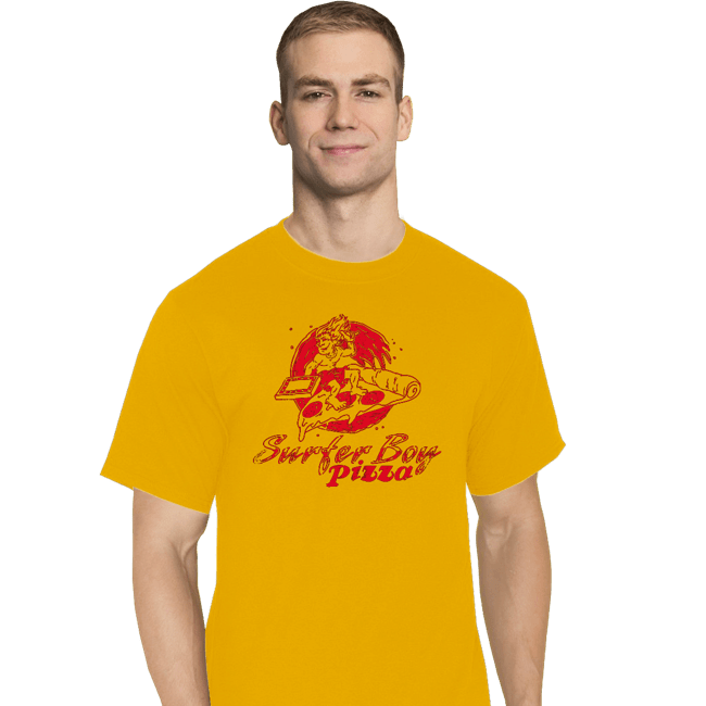 Daily_Deal_Shirts T-Shirts, Tall / Large / White Strange Pizza