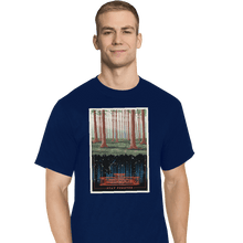 Load image into Gallery viewer, Shirts T-Shirts, Tall / Large / Navy Visit the Upside Down

