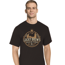 Load image into Gallery viewer, Secret_Shirts T-Shirts, Tall / Large / Black Lucky Brews
