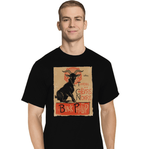 Shirts T-Shirts, Tall / Large / Black Black Goat Tour