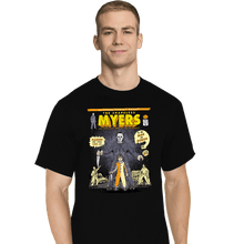 Load image into Gallery viewer, Secret_Shirts T-Shirts, Tall / Large / Black Shapeless Myers
