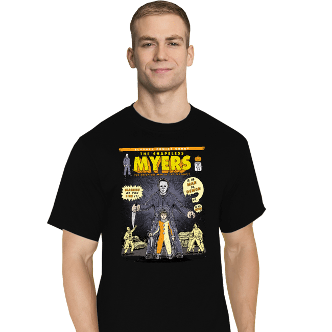 Secret_Shirts T-Shirts, Tall / Large / Black Shapeless Myers