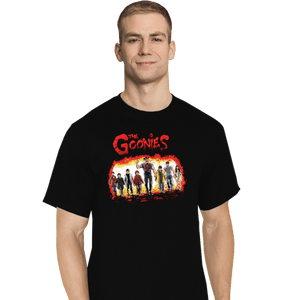 Secret_Shirts T-Shirts, Tall / Large / Black Goonies Warriors