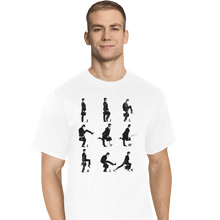 Load image into Gallery viewer, Shirts T-Shirts, Tall / Large / White Silly Walk
