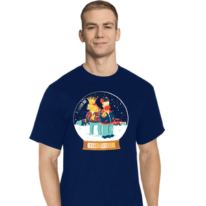 Daily_Deal_Shirts T-Shirts, Tall / Large / Navy Plow Patrol