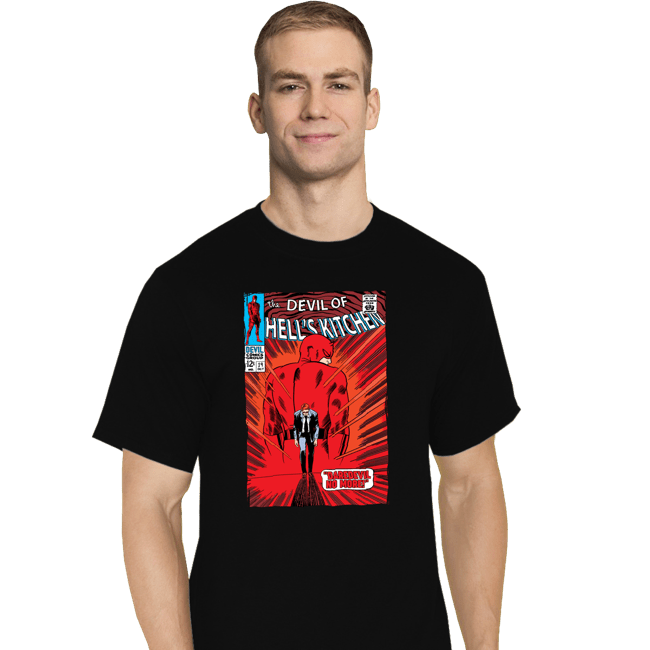 Shirts T-Shirts, Tall / Large / Black Daredevil No More!