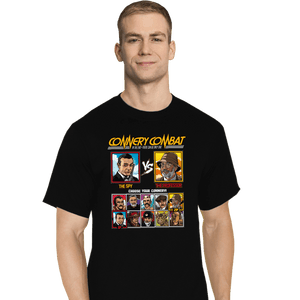 Shirts T-Shirts, Tall / Large / Black Connery Combat