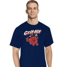 Load image into Gallery viewer, Shirts T-Shirts, Tall / Large / Navy Crit-Hit
