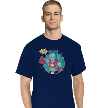 Load image into Gallery viewer, Shirts T-Shirts, Tall / Large / Navy Planet Boy
