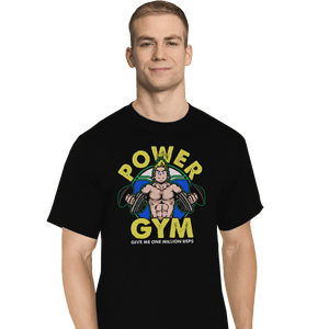 Secret_Shirts T-Shirts, Tall / Large / Black Lemillion Gym