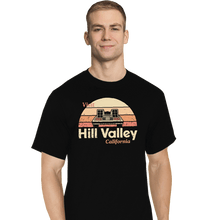 Load image into Gallery viewer, Daily_Deal_Shirts T-Shirts, Tall / Large / Black Visit Hill Valley
