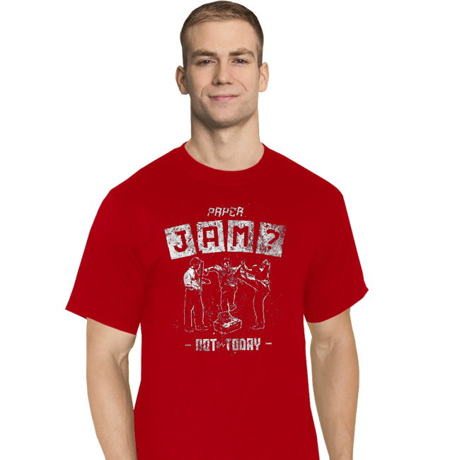 Daily_Deal_Shirts T-Shirts, Tall / Large / Red Paper Jam