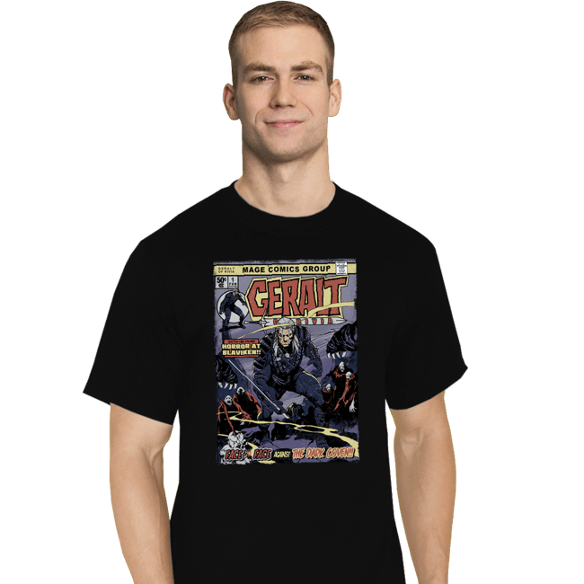 Secret_Shirts T-Shirts, Tall / Large / Black Blaviken Horror