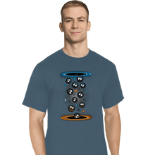 Load image into Gallery viewer, Shirts T-Shirts, Tall / Large / Indigo Blue Soot Portals
