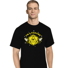 Load image into Gallery viewer, Shirts T-Shirts, Tall / Large / Black I&#39;m A Failure Yellow
