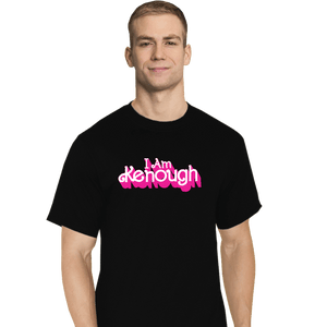 Daily_Deal_Shirts T-Shirts, Tall / Large / Black I Am Kenough