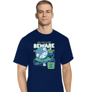 Shirts T-Shirts, Tall / Large / Navy Beware Of Chomp Chomp