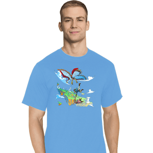 Shirts T-Shirts, Tall / Large / Royal Blue Skyward Infinite