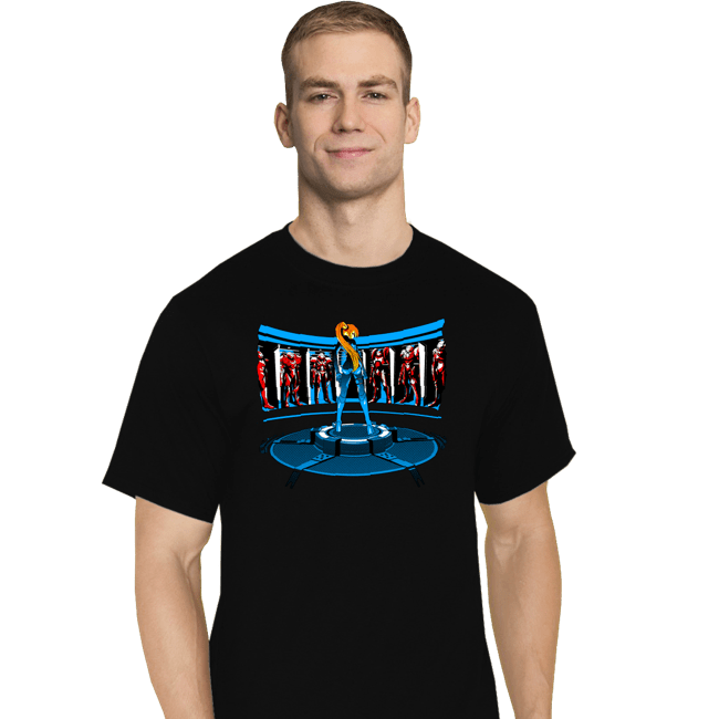 Secret_Shirts T-Shirts, Tall / Large / Black Iron-Aran