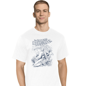 Shirts T-Shirts, Tall / Large / White Web Surfer