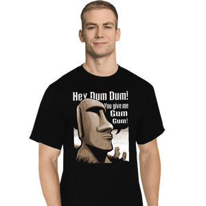 Daily_Deal_Shirts T-Shirts, Tall / Large / Black Hey Dum Dum