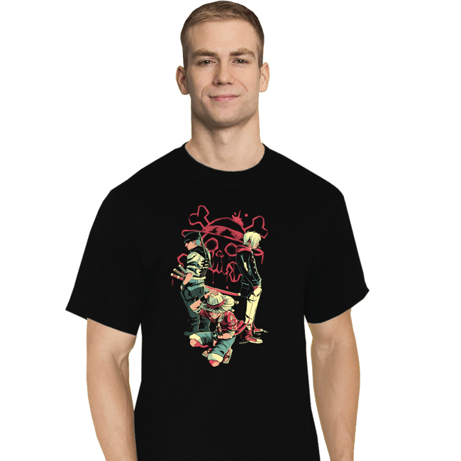 Daily_Deal_Shirts T-Shirts, Tall / Large / Black Monster Trio