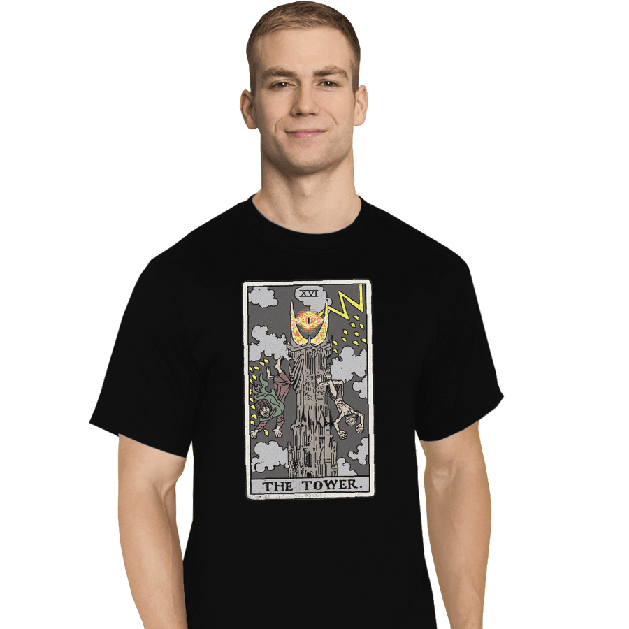 Shirts T-Shirts, Tall / Large / Black The Tower