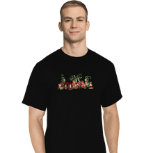 Load image into Gallery viewer, Daily_Deal_Shirts T-Shirts, Tall / Large / Black Dinosaurs
