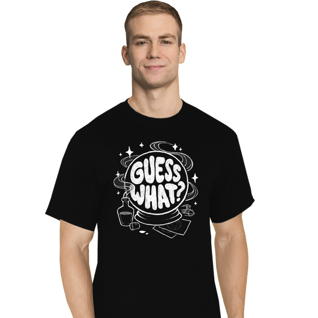 Daily_Deal_Shirts T-Shirts, Tall / Large / Black Crystal Ball