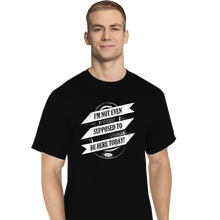 Load image into Gallery viewer, Secret_Shirts T-Shirts, Tall / Large / Black Not Supposed To...
