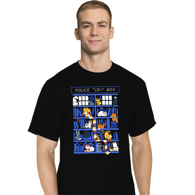 Secret_Shirts T-Shirts, Tall / Large / Black The Library Box