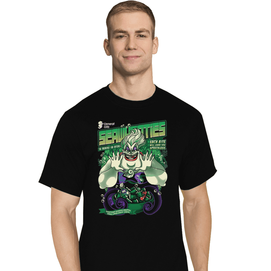 Shirts T-Shirts, Tall / Large / Black Seawheaties