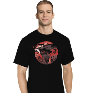 Shirts T-Shirts, Tall / Large / Black Birds