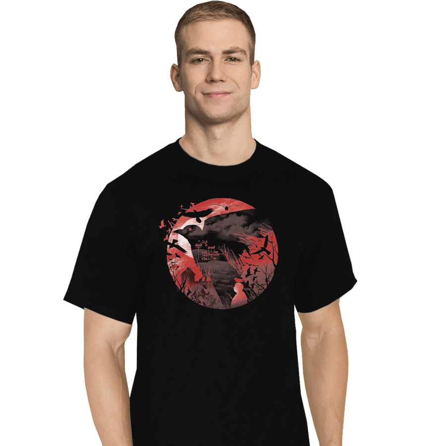 Shirts T-Shirts, Tall / Large / Black Birds