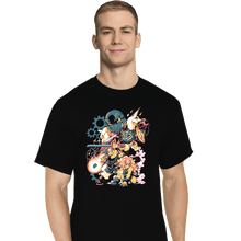 Load image into Gallery viewer, Shirts T-Shirts, Tall / Large / Black BC Chrono Heroes
