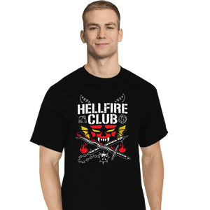 Daily_Deal_Shirts T-Shirts, Tall / Large / Black The Hellfire Club