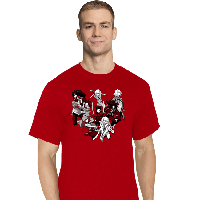 Daily_Deal_Shirts T-Shirts, Tall / Large / Red Symphonia