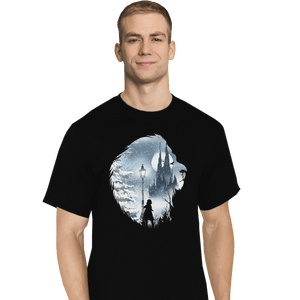 Shirts T-Shirts, Tall / Large / Black Mystical Winter