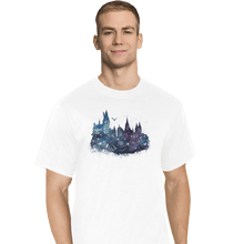 Load image into Gallery viewer, Shirts T-Shirts, Tall / Large / White Watercolor School
