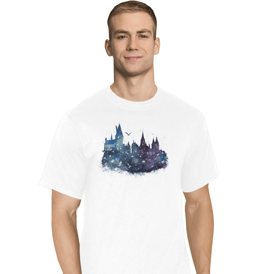 Shirts T-Shirts, Tall / Large / White Watercolor School