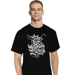 Shirts T-Shirts, Tall / Large / Black Man Suit