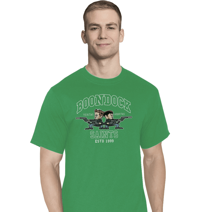 Secret_Shirts T-Shirts, Tall / Large / Athletic grey Boondock Saints 1999