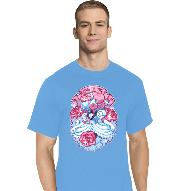 Shirts T-Shirts, Tall / Large / Royal Blue Made Of Love
