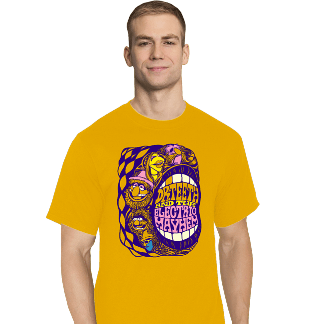 Daily_Deal_Shirts T-Shirts, Tall / Large / White The Electric Mayhem!