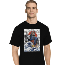 Load image into Gallery viewer, Daily_Deal_Shirts T-Shirts, Tall / Large / Black Kanagawa RX-78-2
