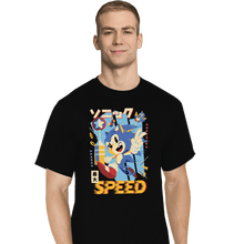 Load image into Gallery viewer, Daily_Deal_Shirts T-Shirts, Tall / Large / Black Top Speed
