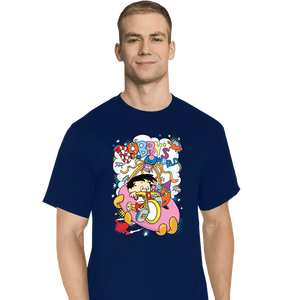 Secret_Shirts T-Shirts, Tall / Large / Navy Bobby's World